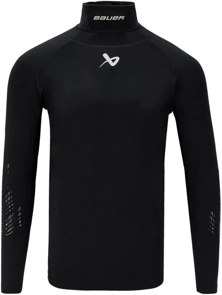 Bauer Longsleeve Neckprotect Top Senior