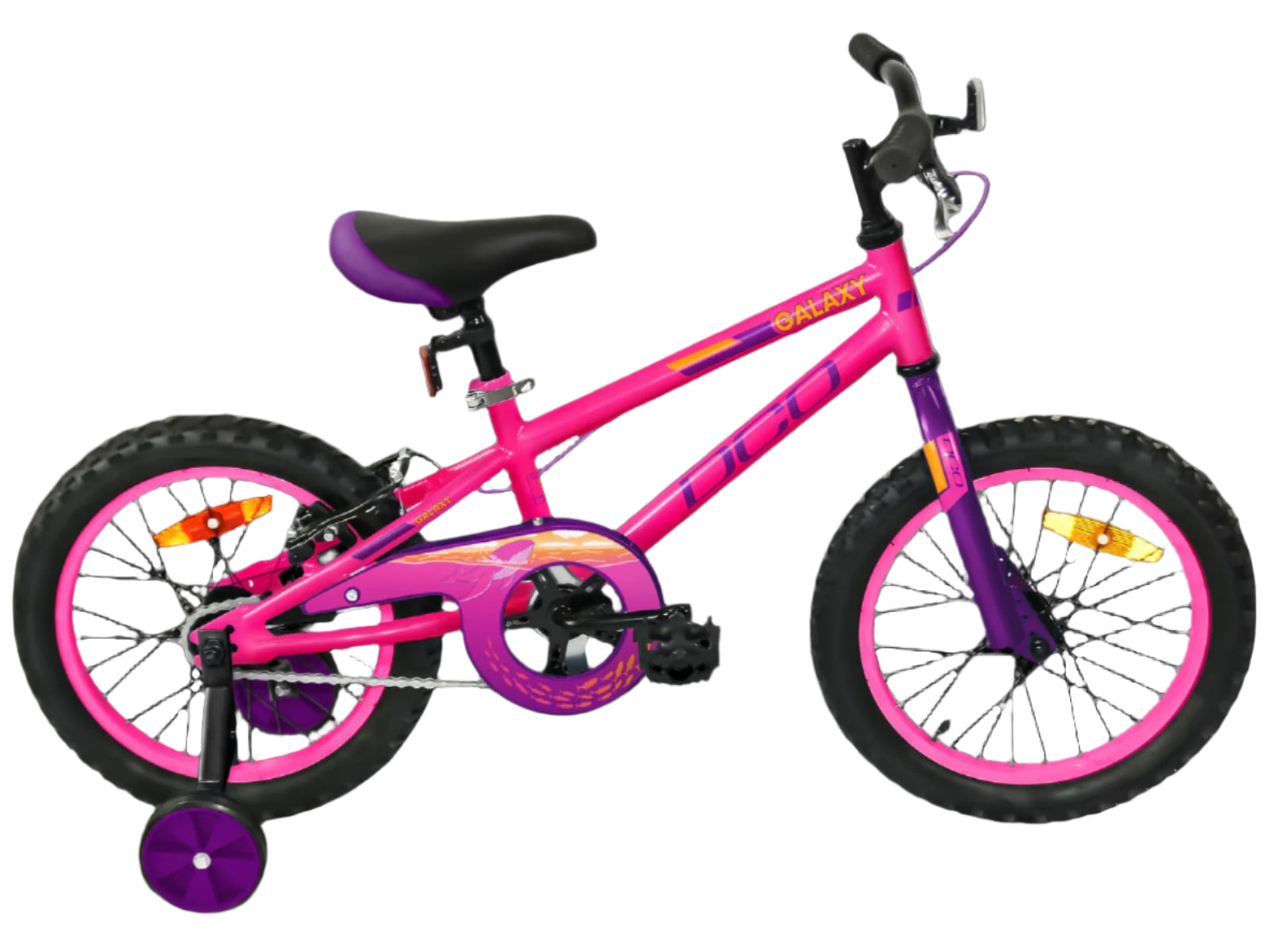 DCO Galaxy 16 Kids Bike Spokes and Sports