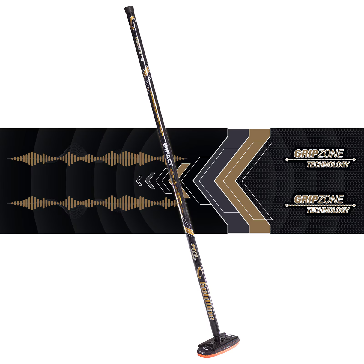 Goldline Carbon Fiber Impact Broom