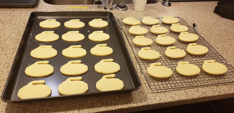 Asham Curling Rock Cookie Cutter