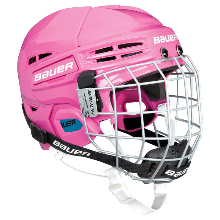 Bauer Prodigy Youth Helmet Combo Pink