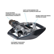 Load image into Gallery viewer, Shimano PD-ED500 SPD Pedals
