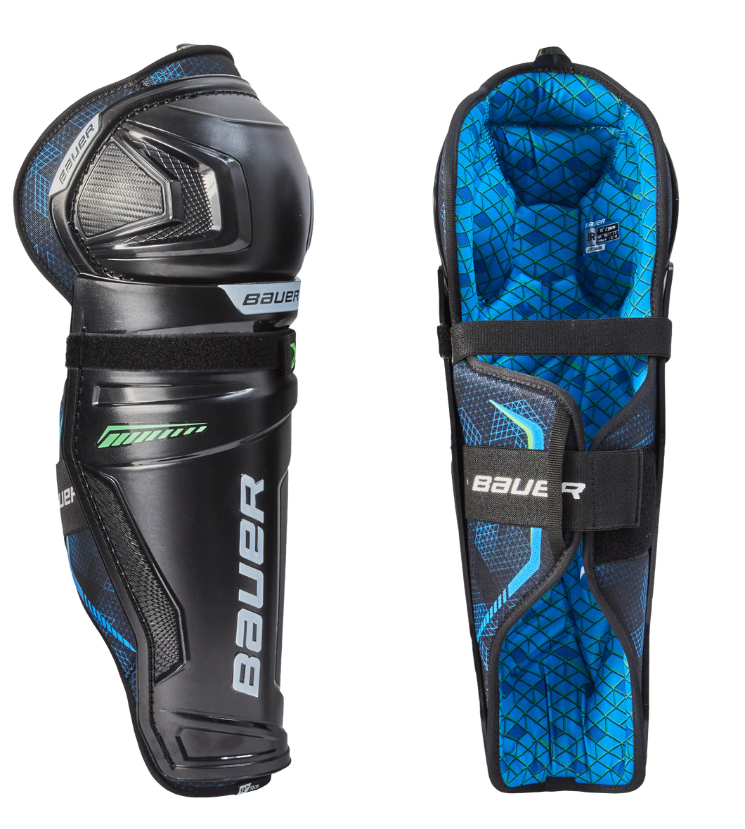 Bauer X Shin Pads Junior Spokes and Sports