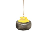 Asham Curling Rock Ornament