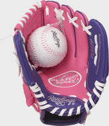 Rawlings Players Series 9-Inch Baseball Glove with Ball