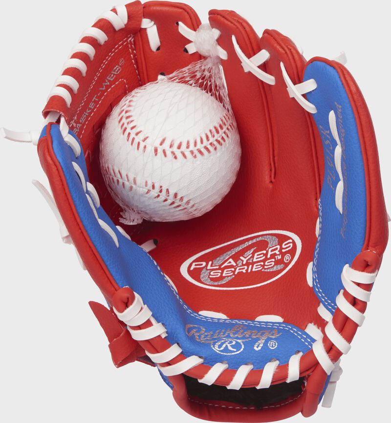 Rawlings Players Series 9-Inch Baseball Glove with Ball