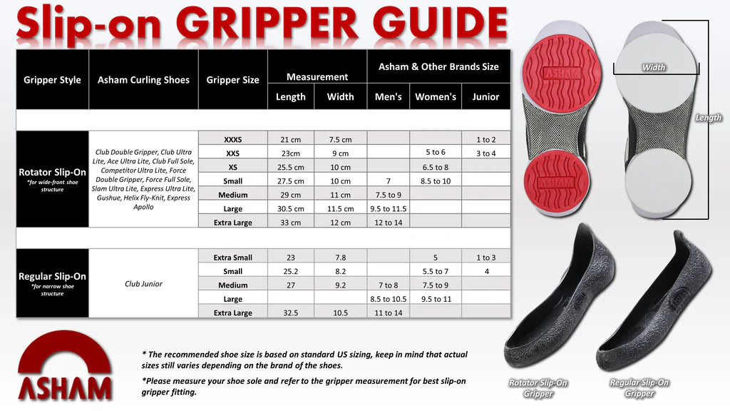 Asham Rotator Slip-On Gripper