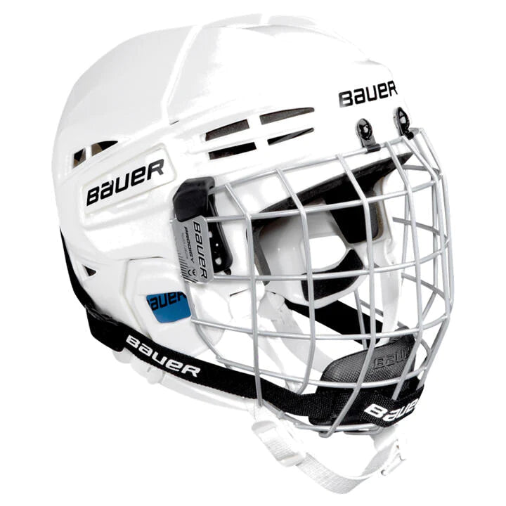 Bauer Prodigy Youth Helmet Combo White