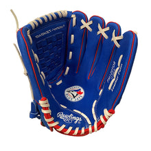 Load image into Gallery viewer, Rawlings Playmaker Series 12-Inch Baseball Glove Blue Jays Edition
