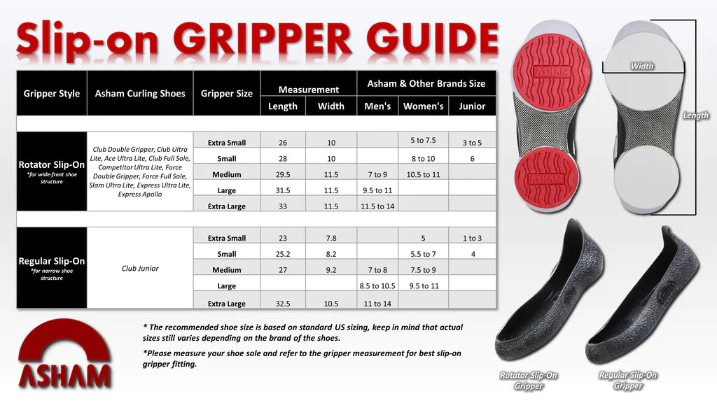 Asham Rotator Slip-On Gripper