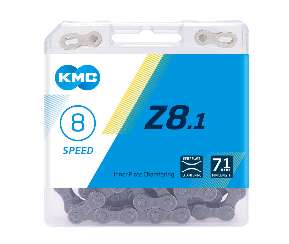 KMC Z8.1 Chain 6/7/8 Speed - Grey