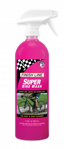 Finish Line Super Bike Wash Spray Bottle 33.8oz/1L