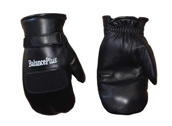 Balance Plus Leather Curling Mitts